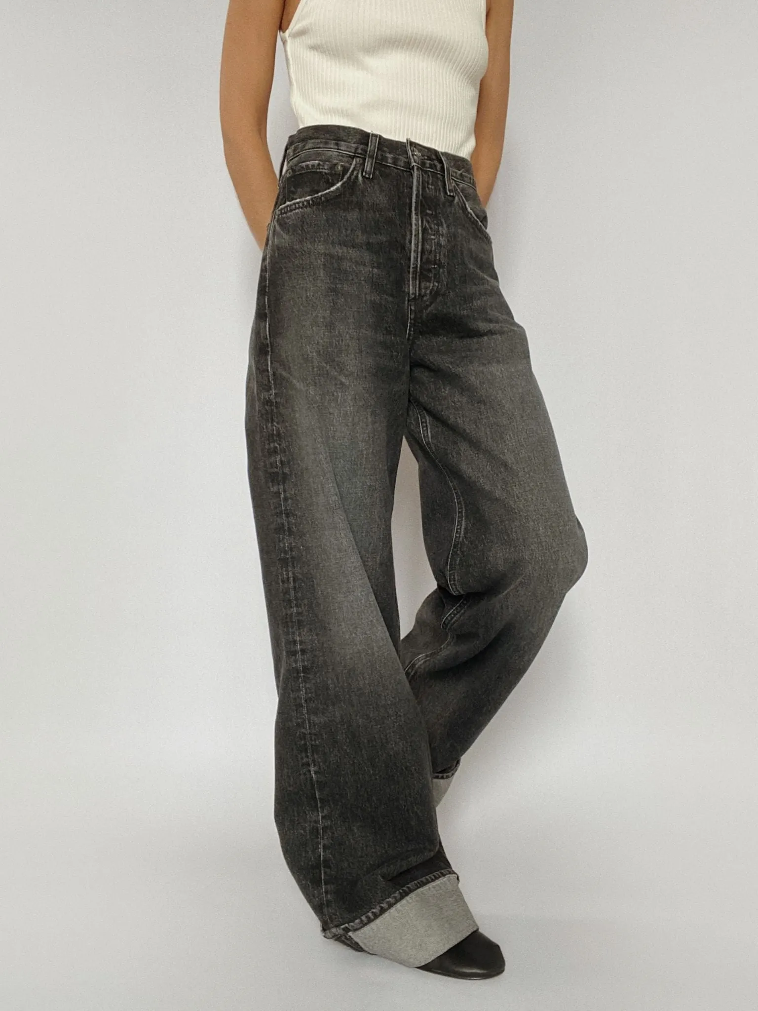 AGOLDE Dame Ditch Wide Leg