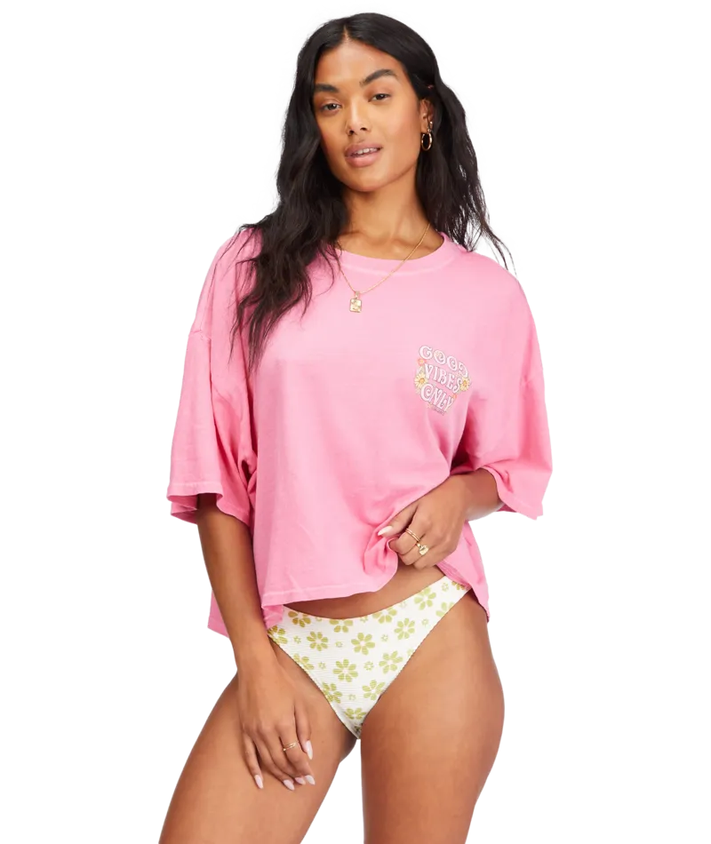 Billabong Feeling Free Tee-Flamingo