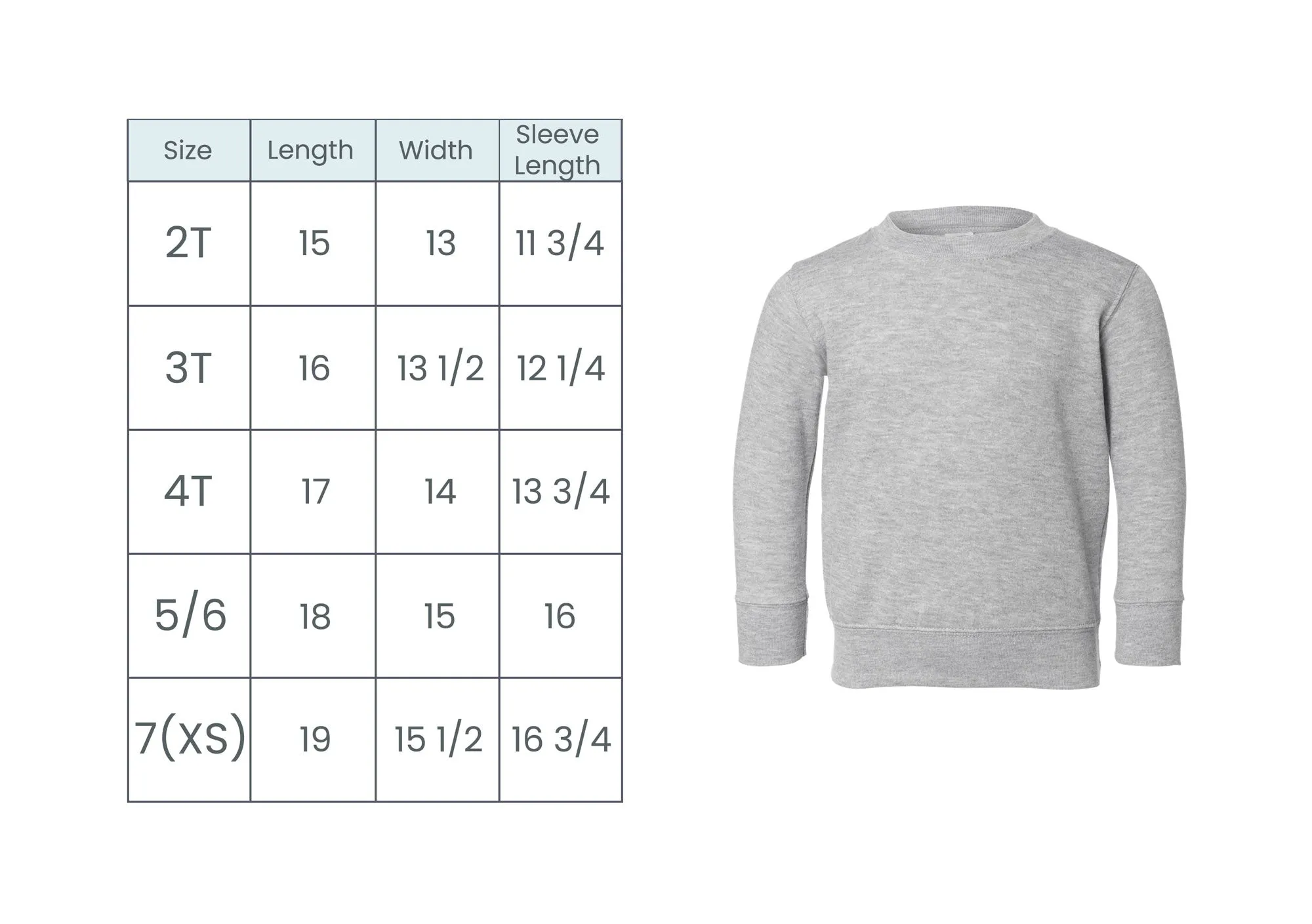 Embroidered Floral Initial Youth and Toddler Sweatshirt
