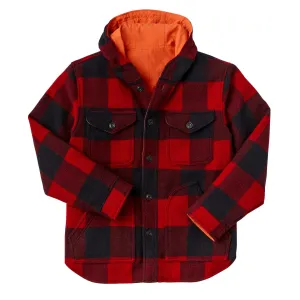 Filson Snohomish Reversible Jacket Red / Black Buffalo Check