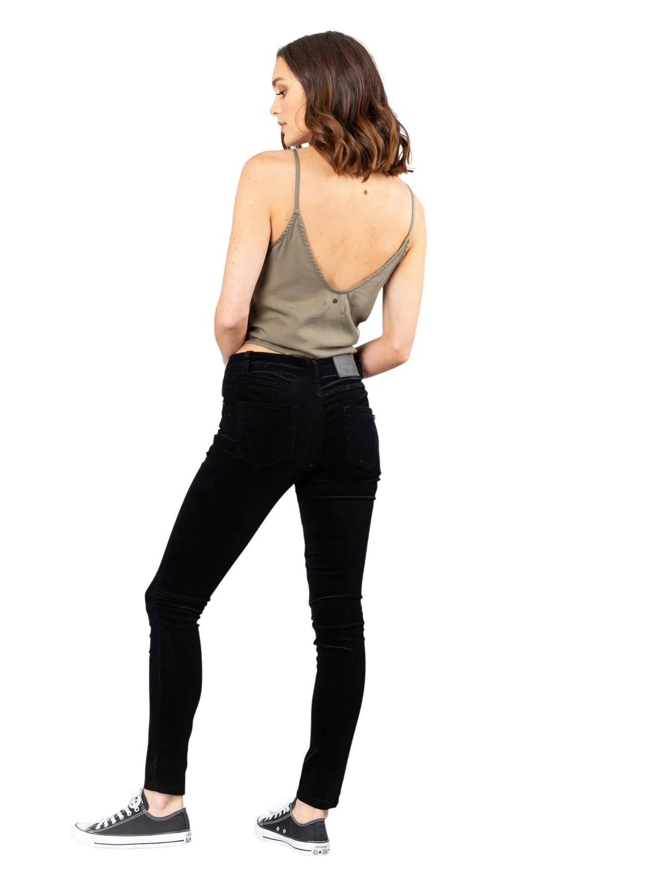 High Spray On Premo Jean - Blk - Black