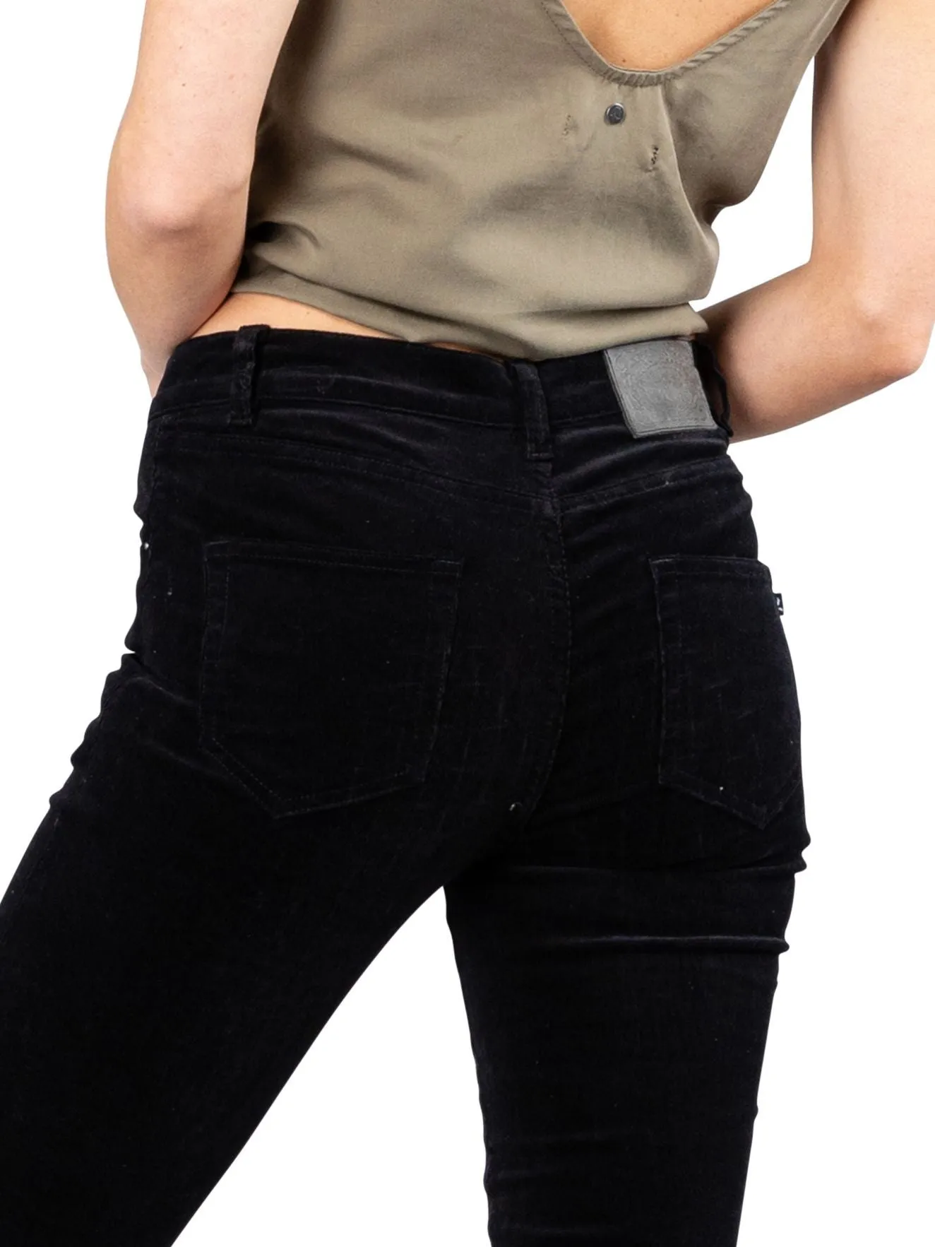 High Spray On Premo Jean - Blk - Black