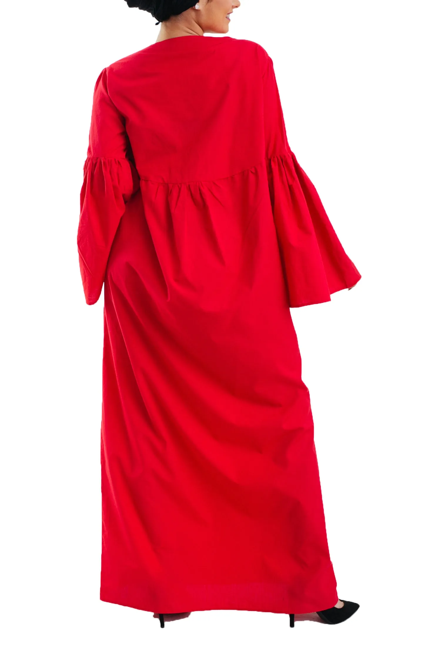 Loose Dress - Red