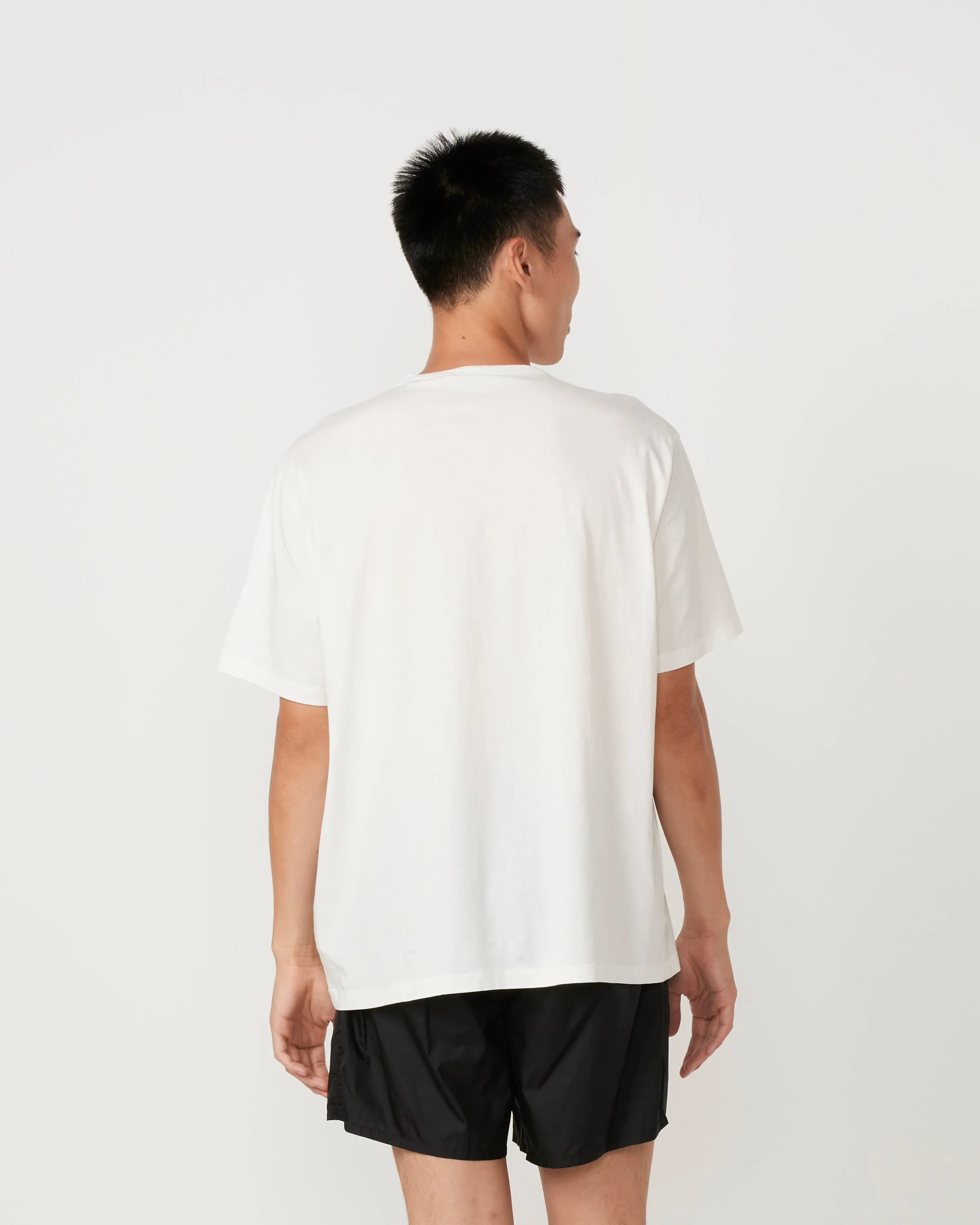 New Box T-Shirt Clean Jersey in White