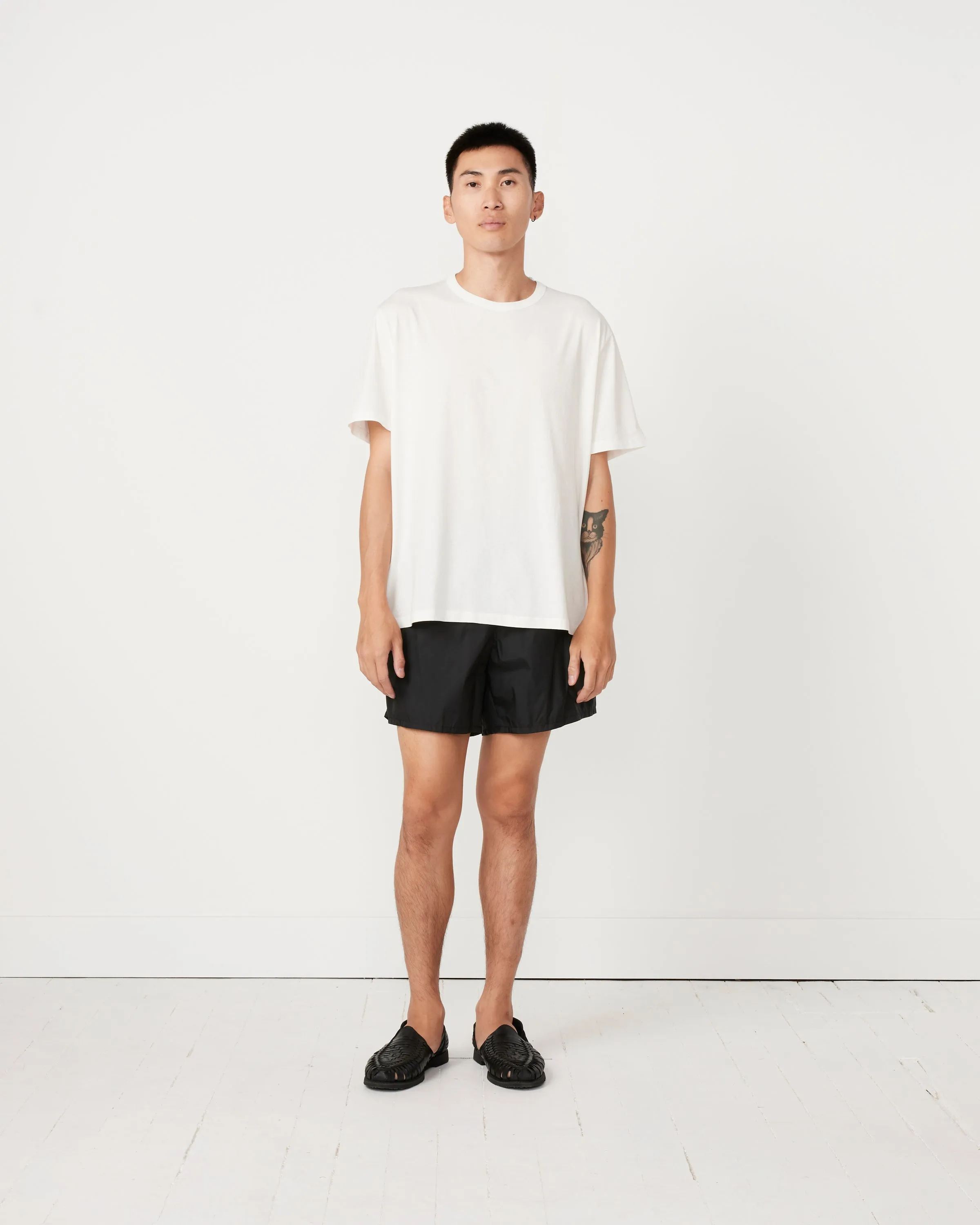 New Box T-Shirt Clean Jersey in White