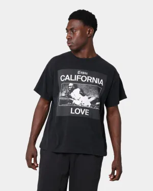 Tupac California Love Short Sleeve T-Shirt Washed Black