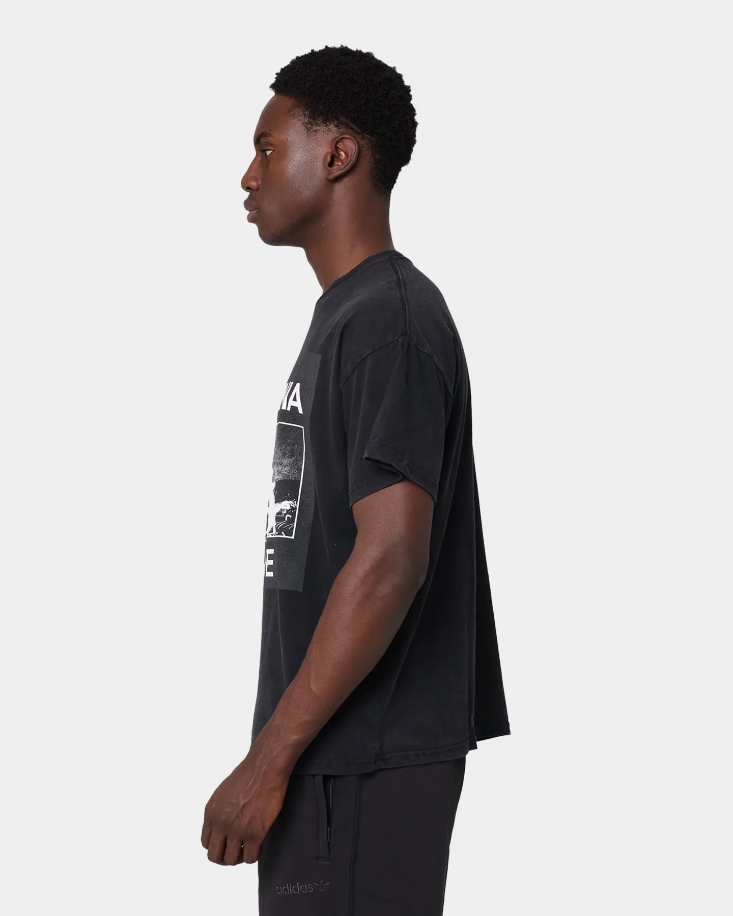 Tupac California Love Short Sleeve T-Shirt Washed Black